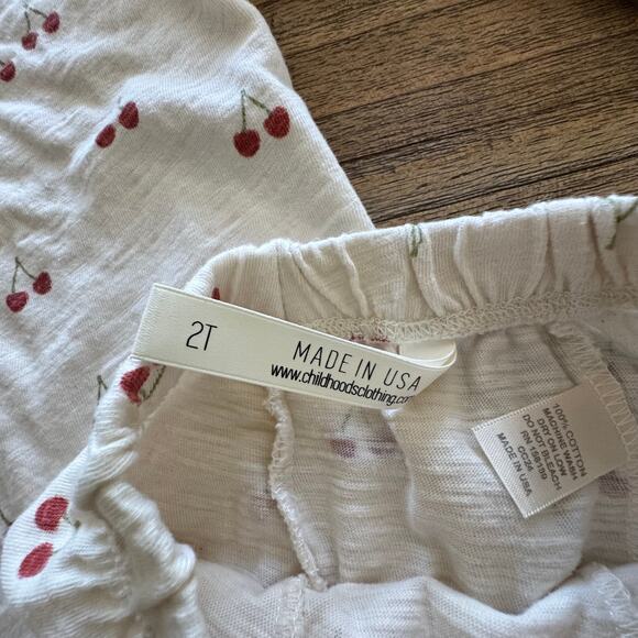 Childhoods Clothing Jersey Long Sleeve Set - Size 2T - Picture 3 of 6